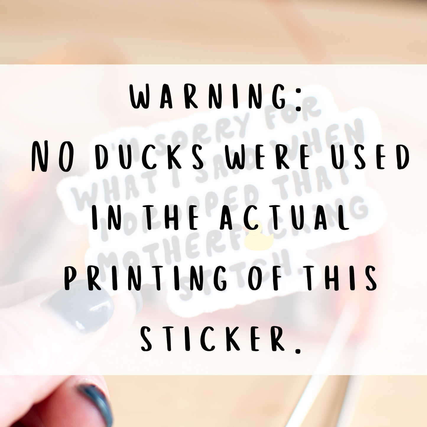 I'm sorry for what I said when I dropped that MFing stitch — Sticker