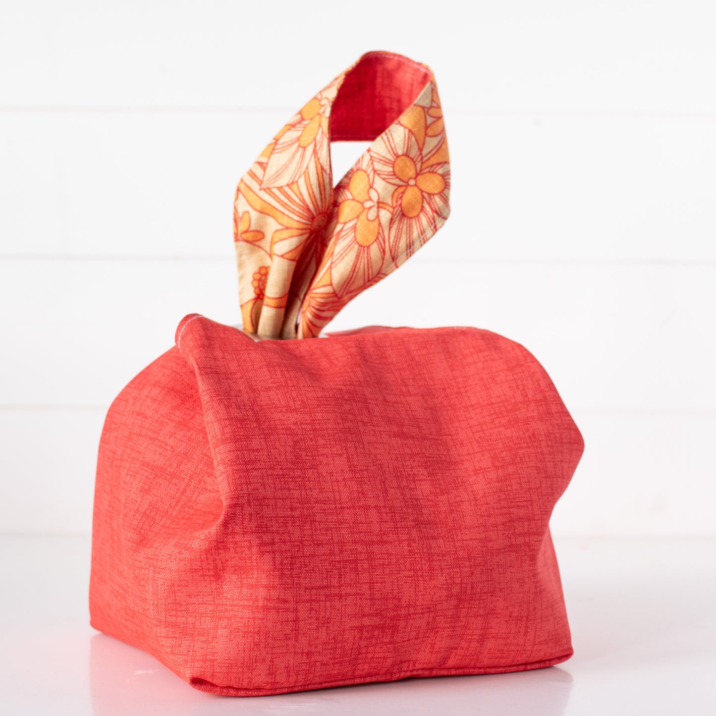 Coral Flower Power — Dumpling Bags