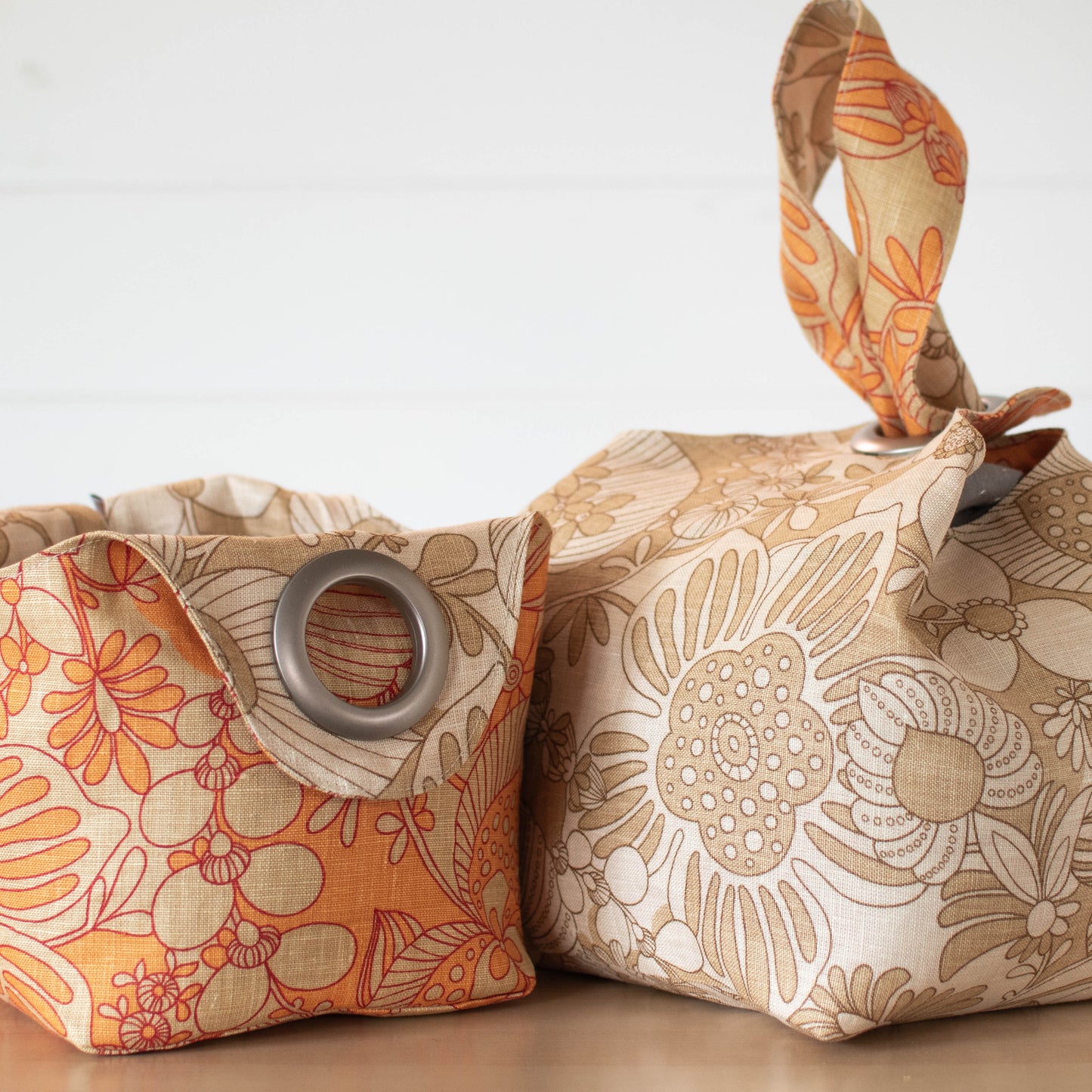 Fall Flower Power — Dumpling Bags