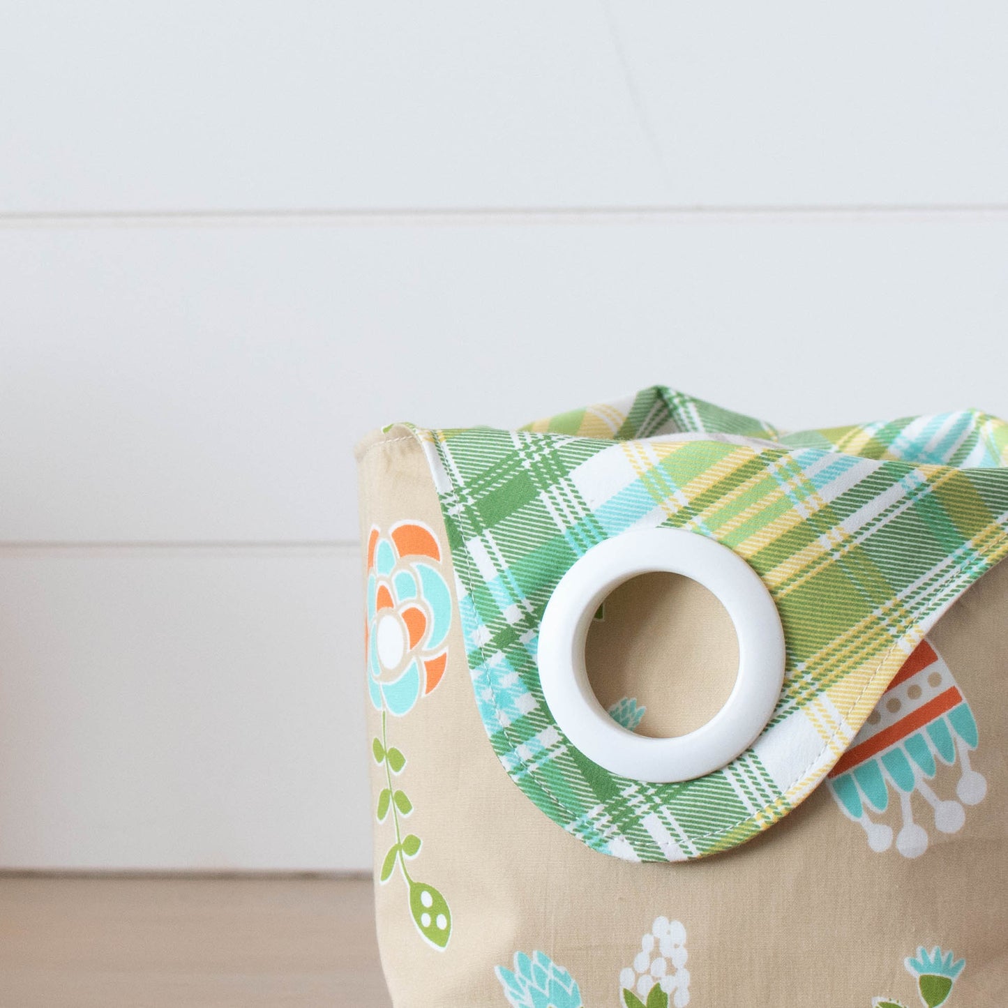 Springtime Plaid — Dumpling Bags
