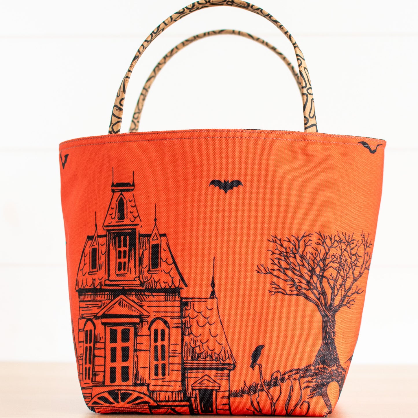 Haunted House Bucket Tote