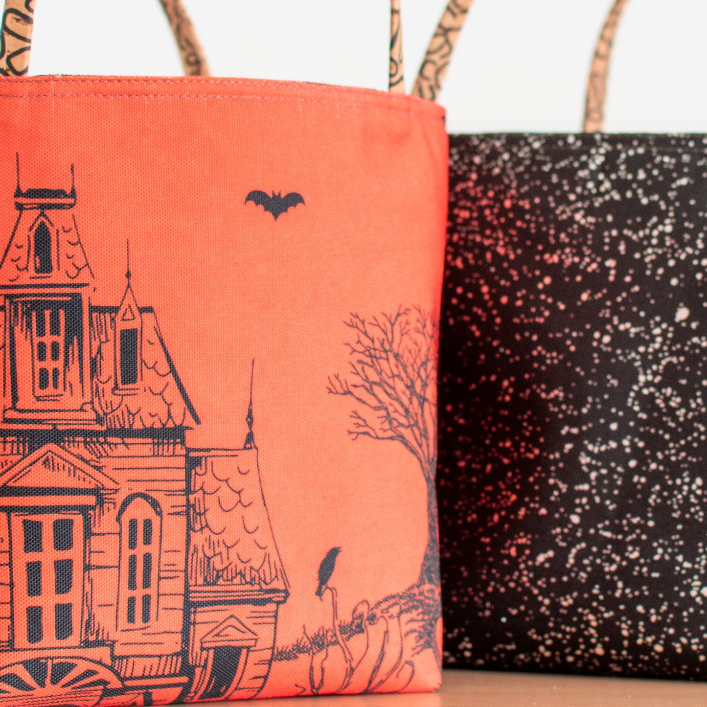Haunted House Bucket Tote
