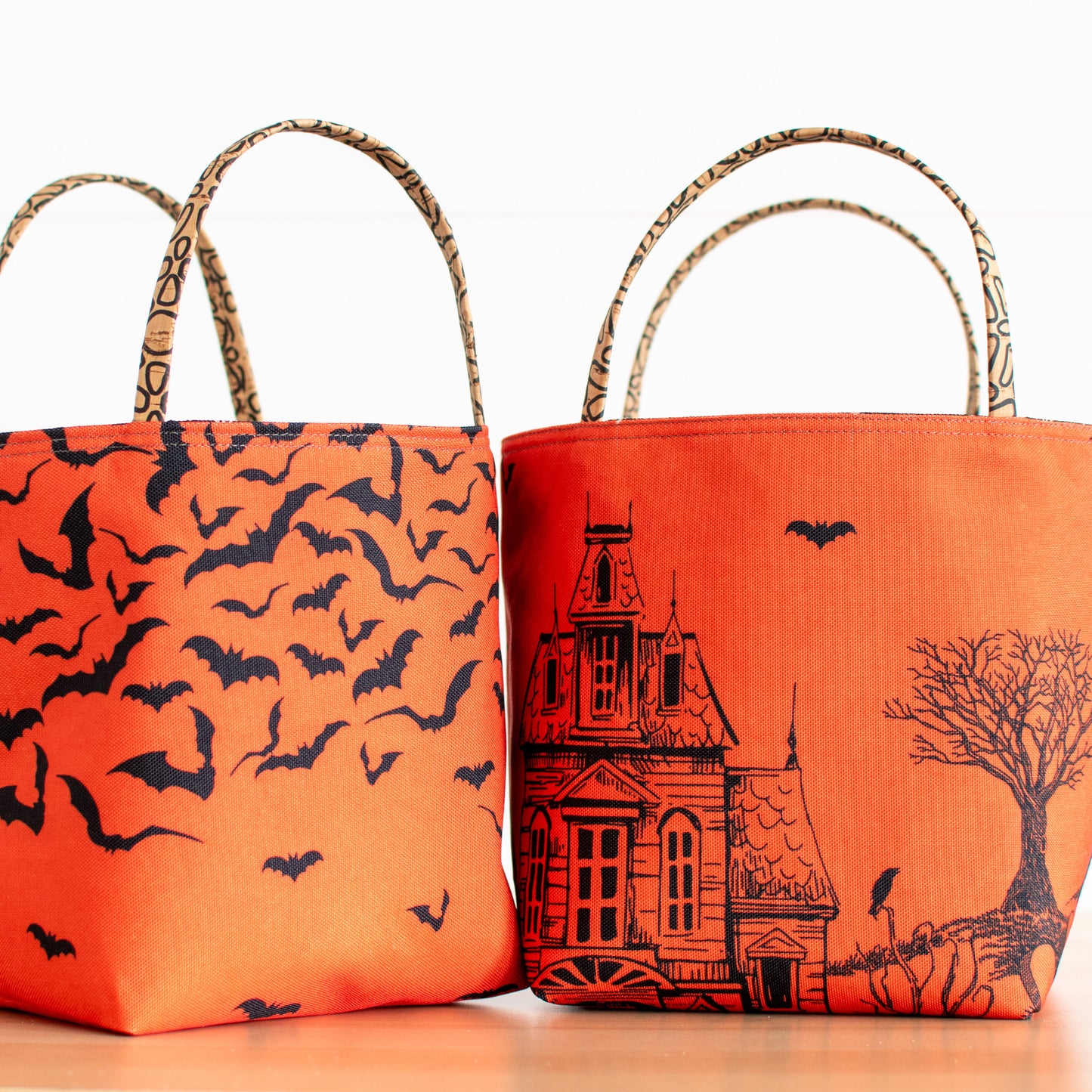 Haunted House Bucket Tote