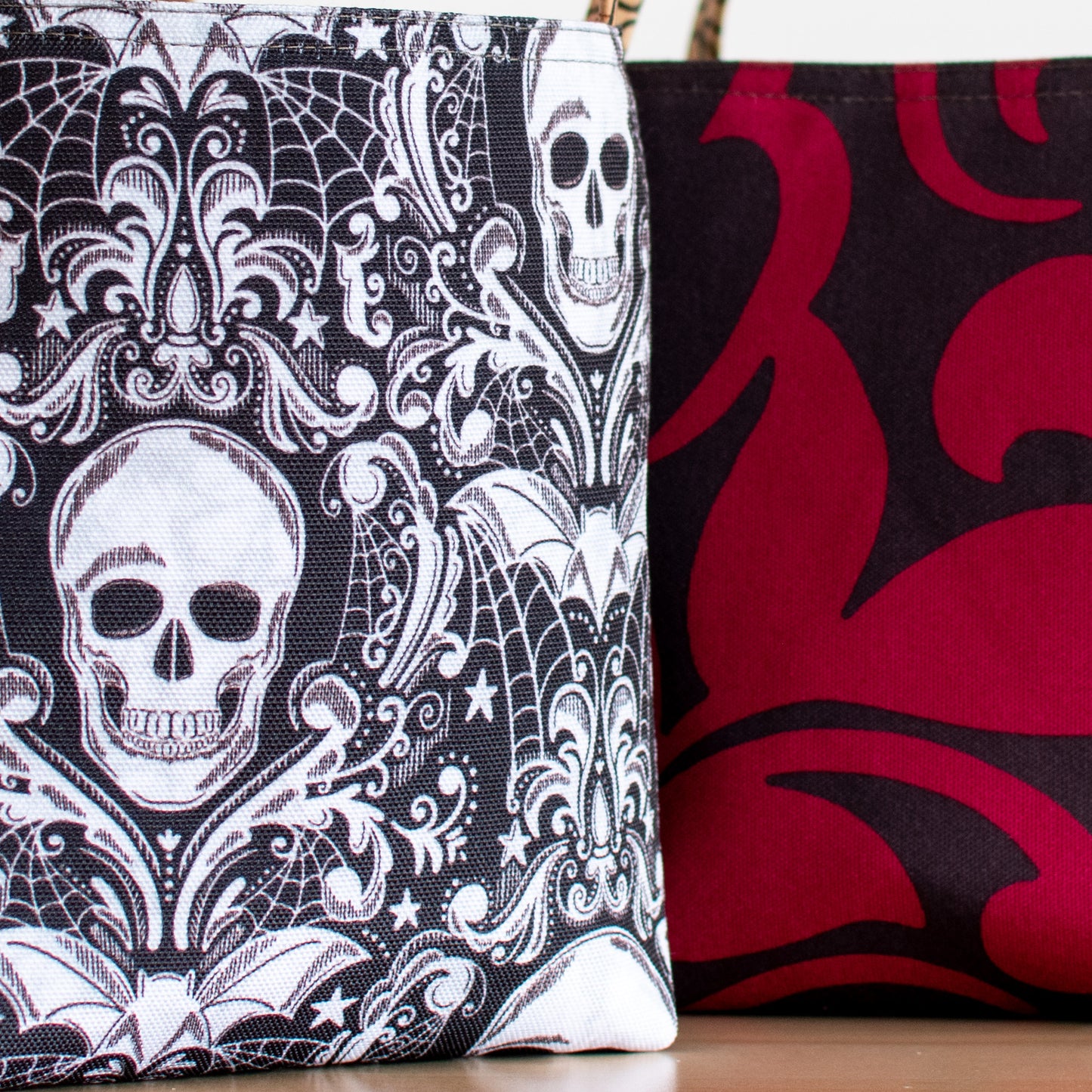 Skulls Bucket Tote
