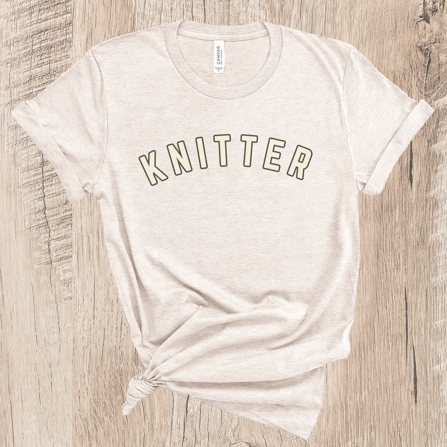 KNITTER — Varsity T-shirt