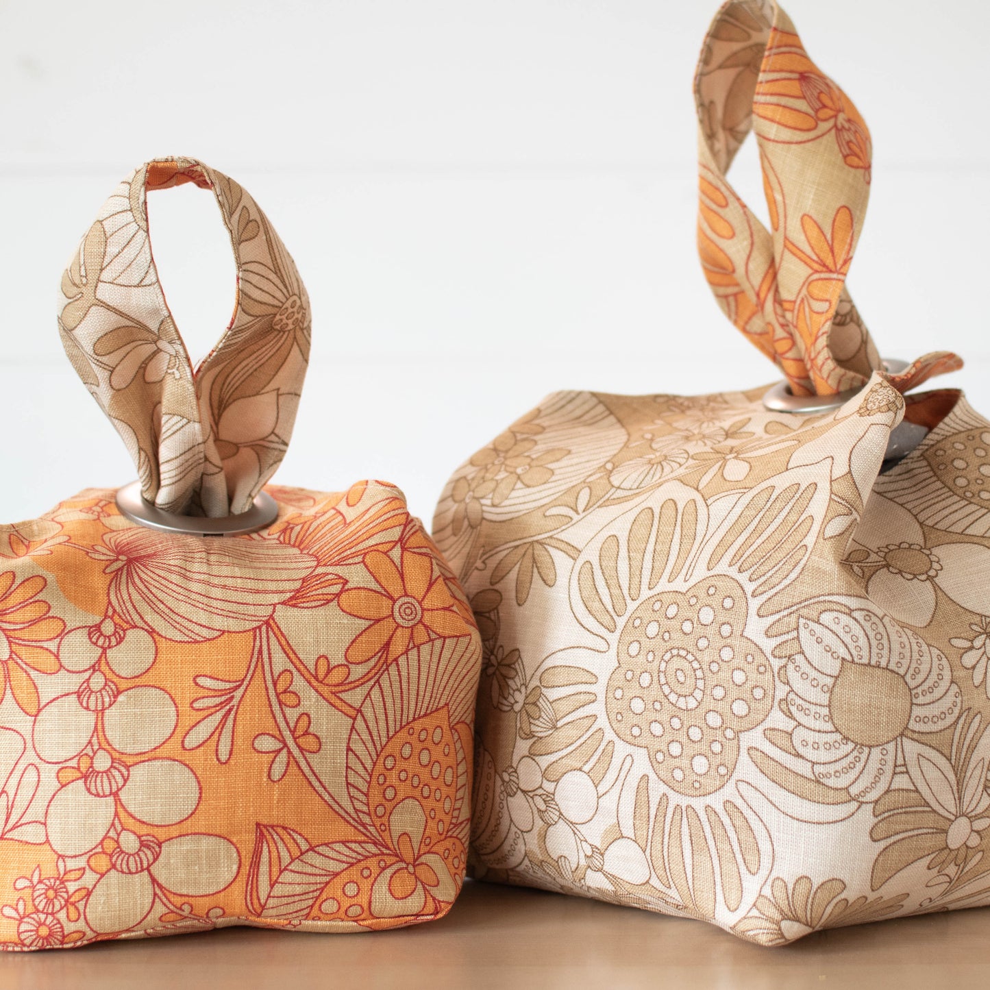 Fall Flower Power  — Dumpling Bags