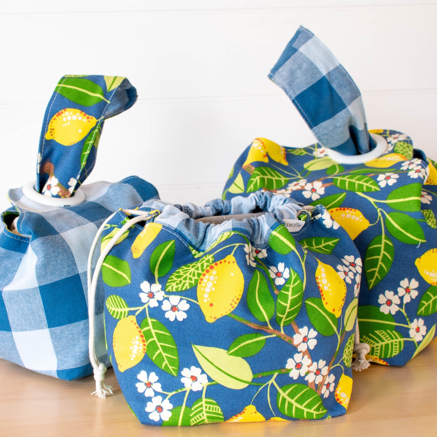 Limoncello  — Drawstring Project Bags