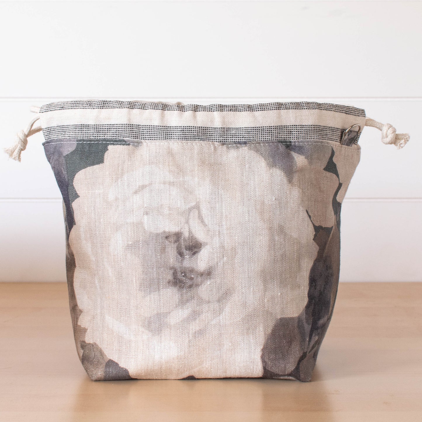 Midnight Blossom  — Drawstring Project Bags