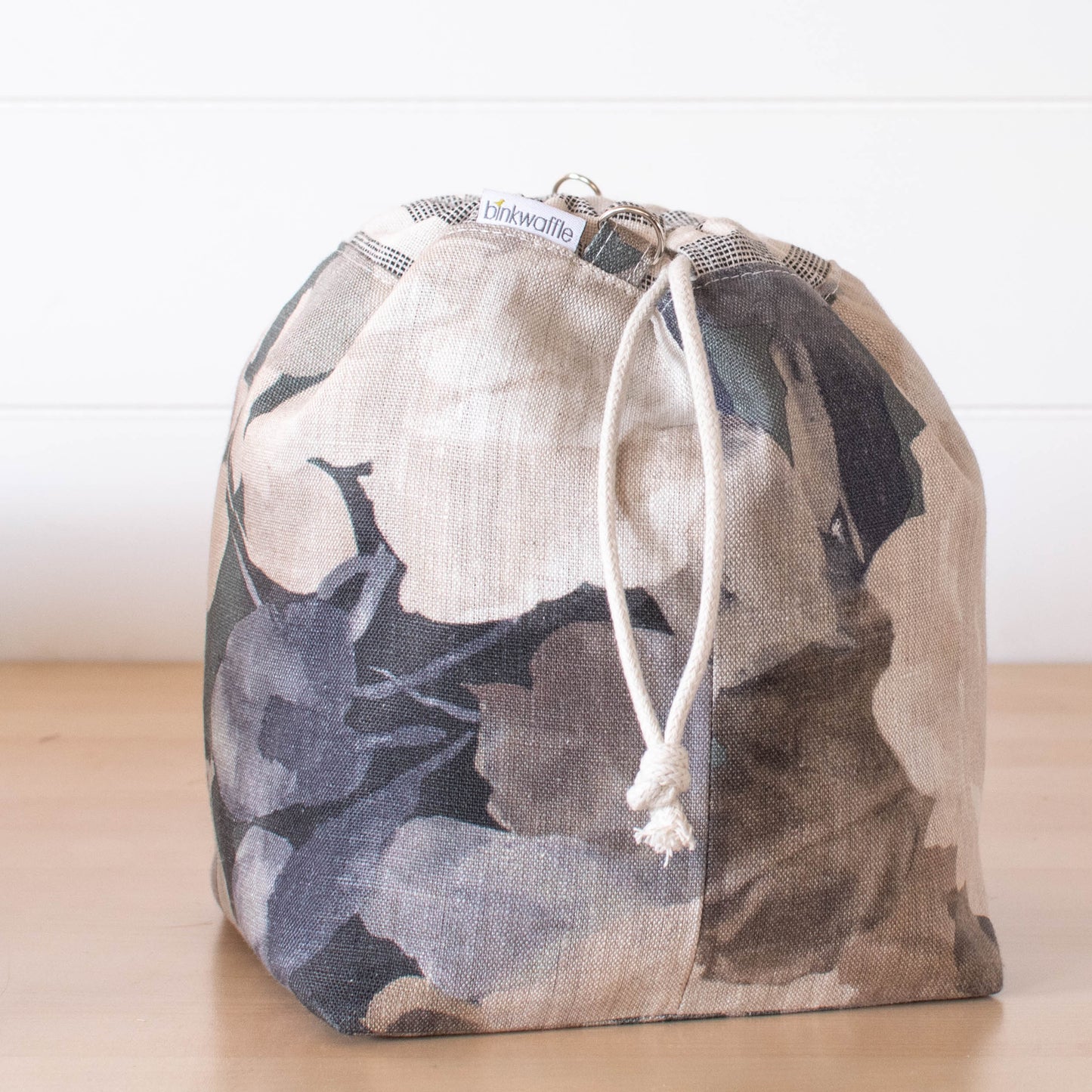 Midnight Blossom  — Drawstring Project Bags