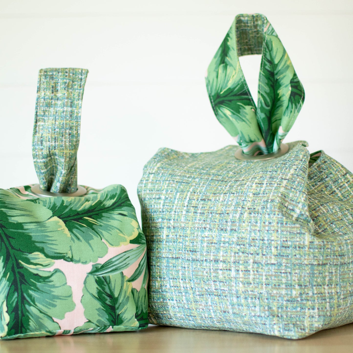Blush Palms  — Dumpling Bags