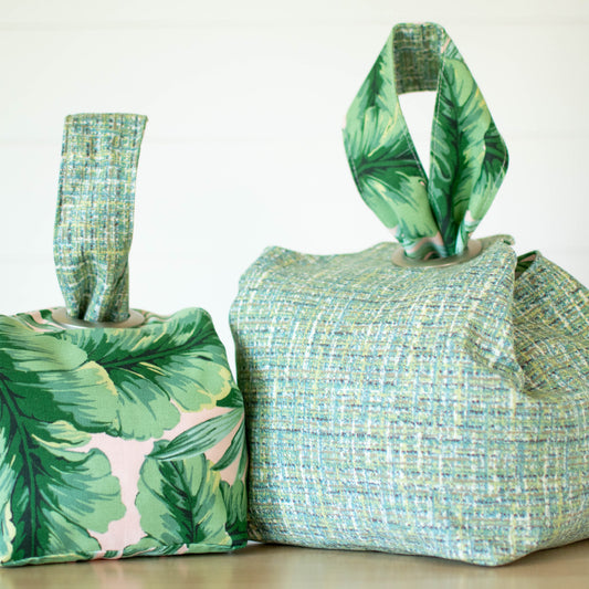 Blush Palms  — Dumpling Bags