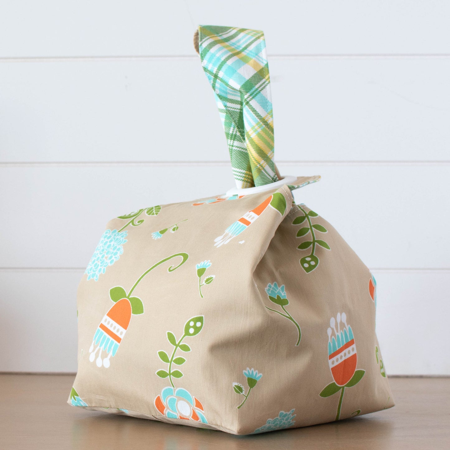 Springtime Plaid — Dumpling Bags