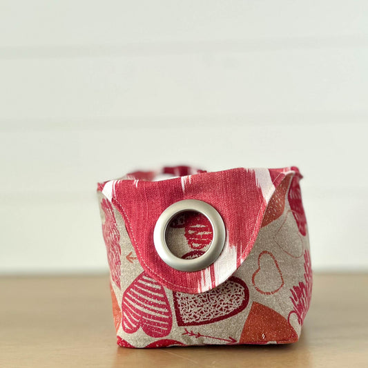 Sparkly Hearts — Dumpling Project Bags