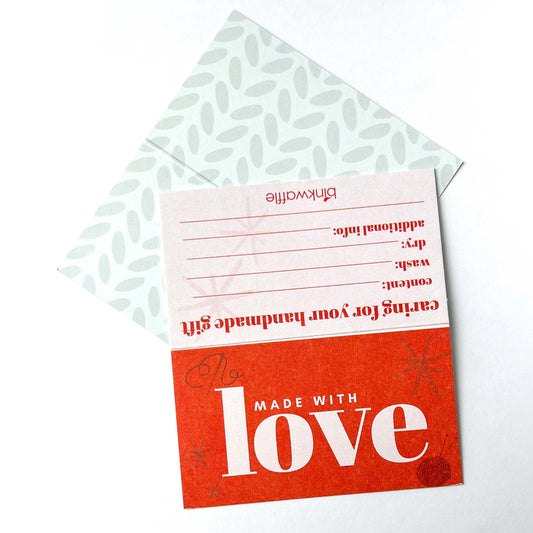 Made with Love — Mini Greeting Care Cards