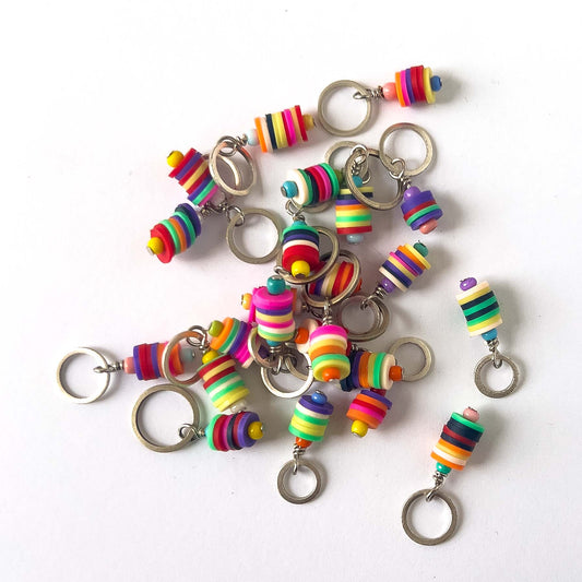Stacked Summer Stitch Markers